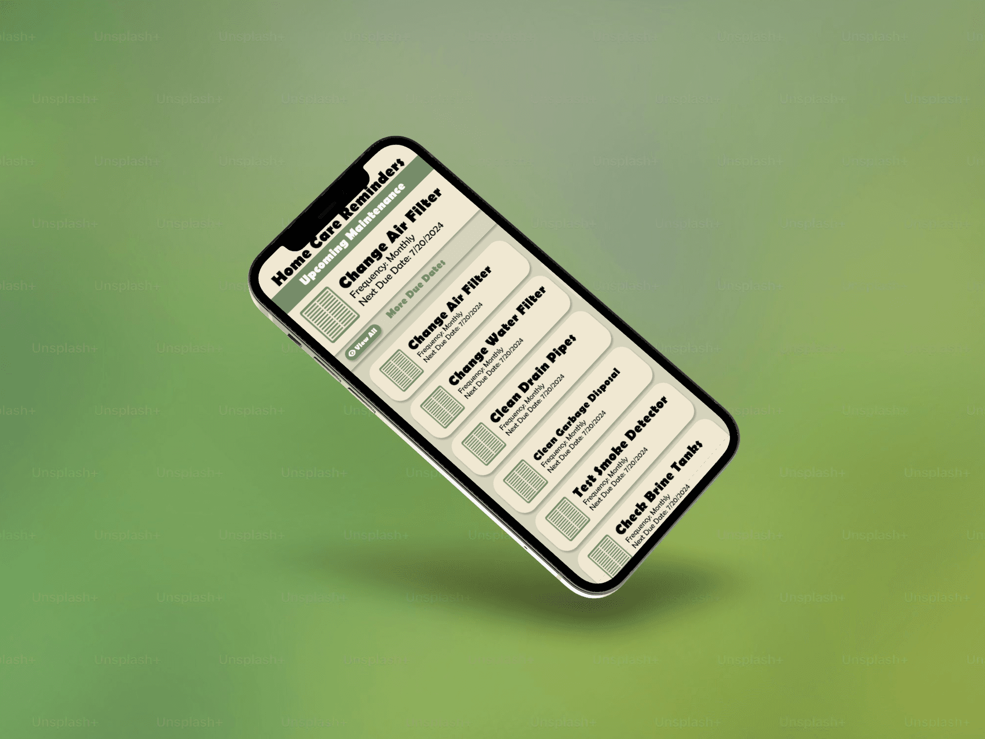 Home Care Reminder V2 - 20% Complete
